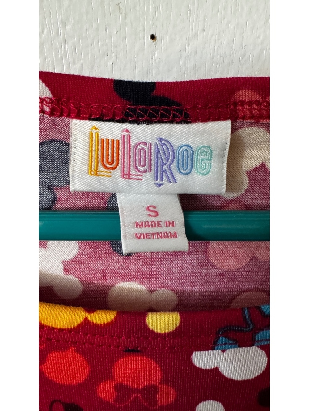 LuLaRoe Mickey Mouse Julia Dress - Picture 3 of 4